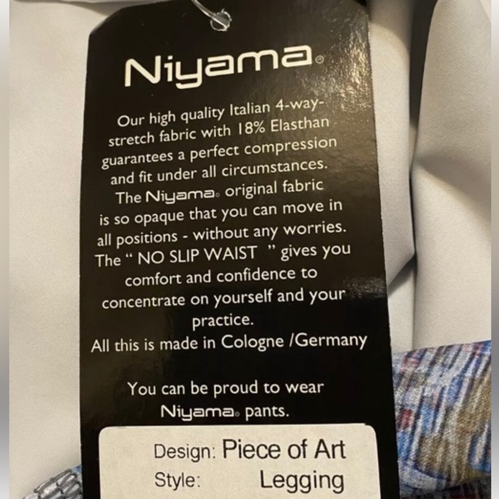 NIYAMA Art Leggings SZ XL - Picture 8 of 8